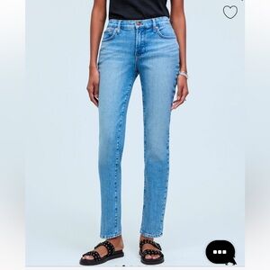 Madwell petite perfect vintage jean in berdelle wash